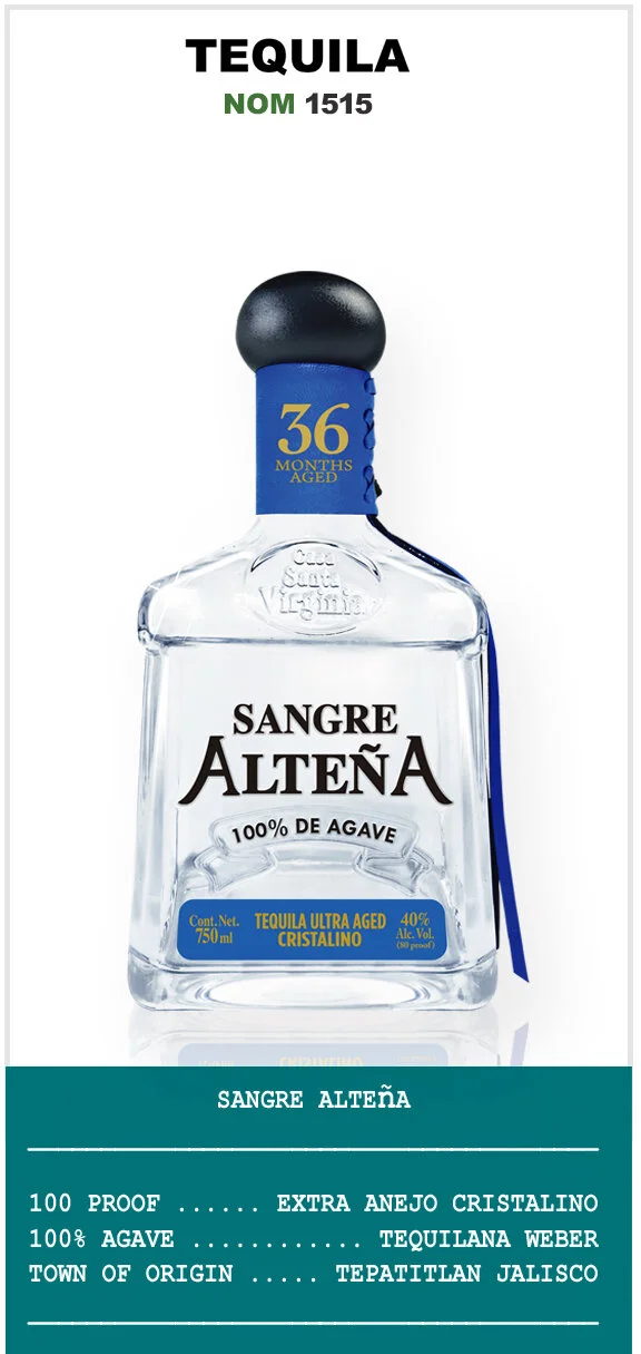 SANGRE ALTENA — IN AGAVE WE TRUST